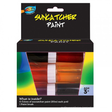 Factory supplying Non-toxic 6*20ml Suncatcher Paint